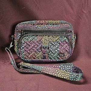 LUG Carousel Crossbody Bag Multi Dot